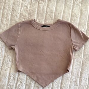 Forever 21 Dusty Pink Crop Top